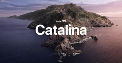 Attention à la compatibilité avec Mac OS Catalina
